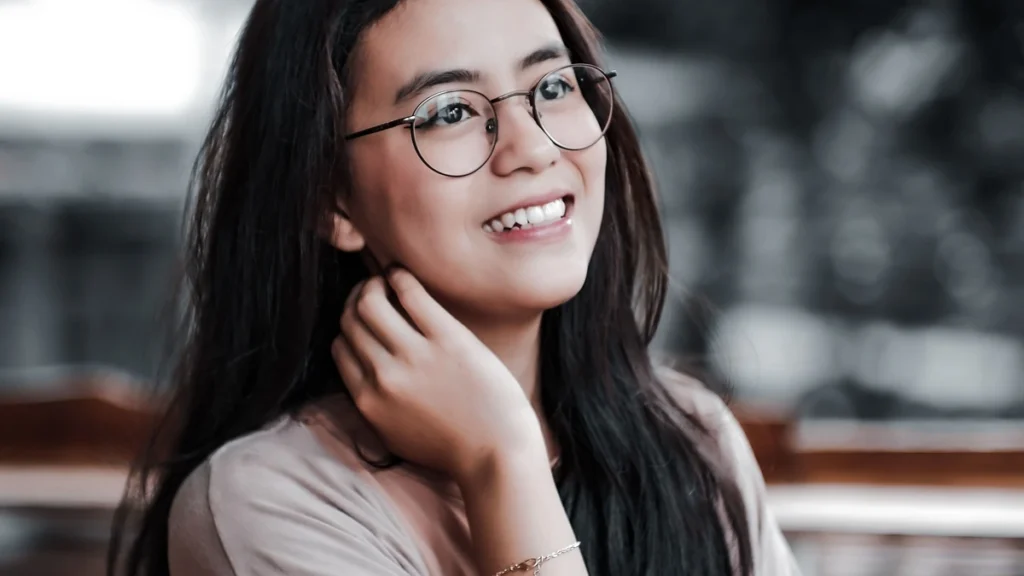 Attractive woman portrait