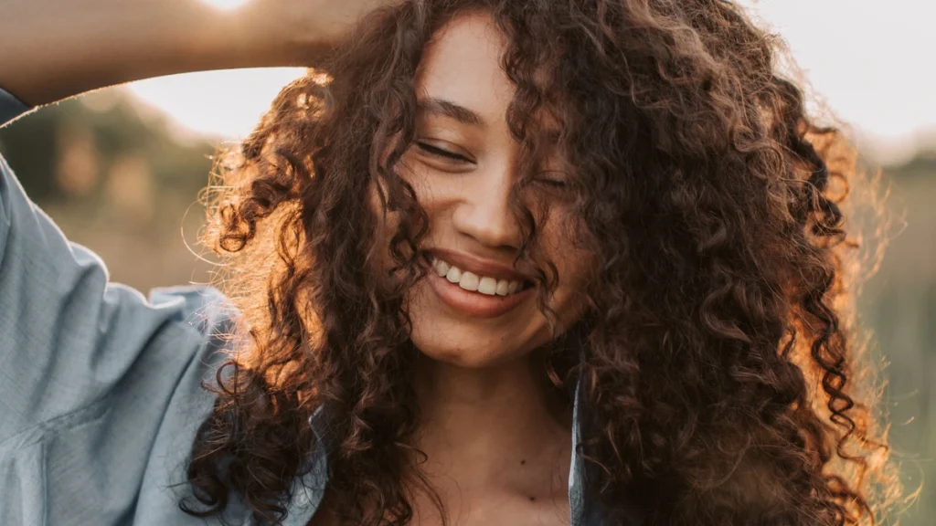 Attractive woman portrait