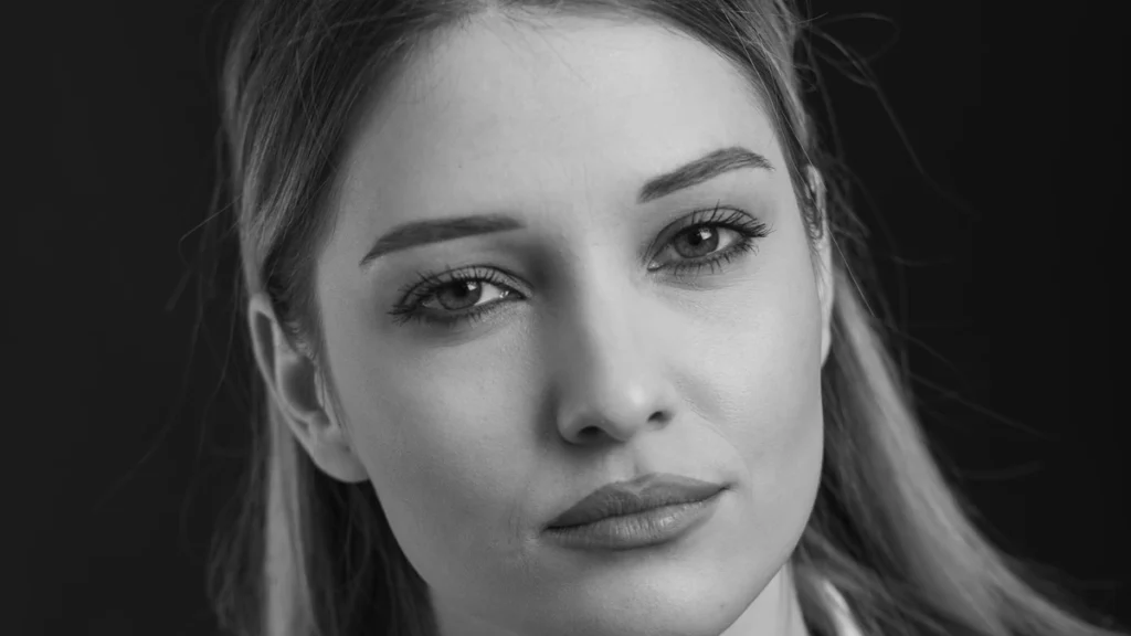 Attractive woman portrait